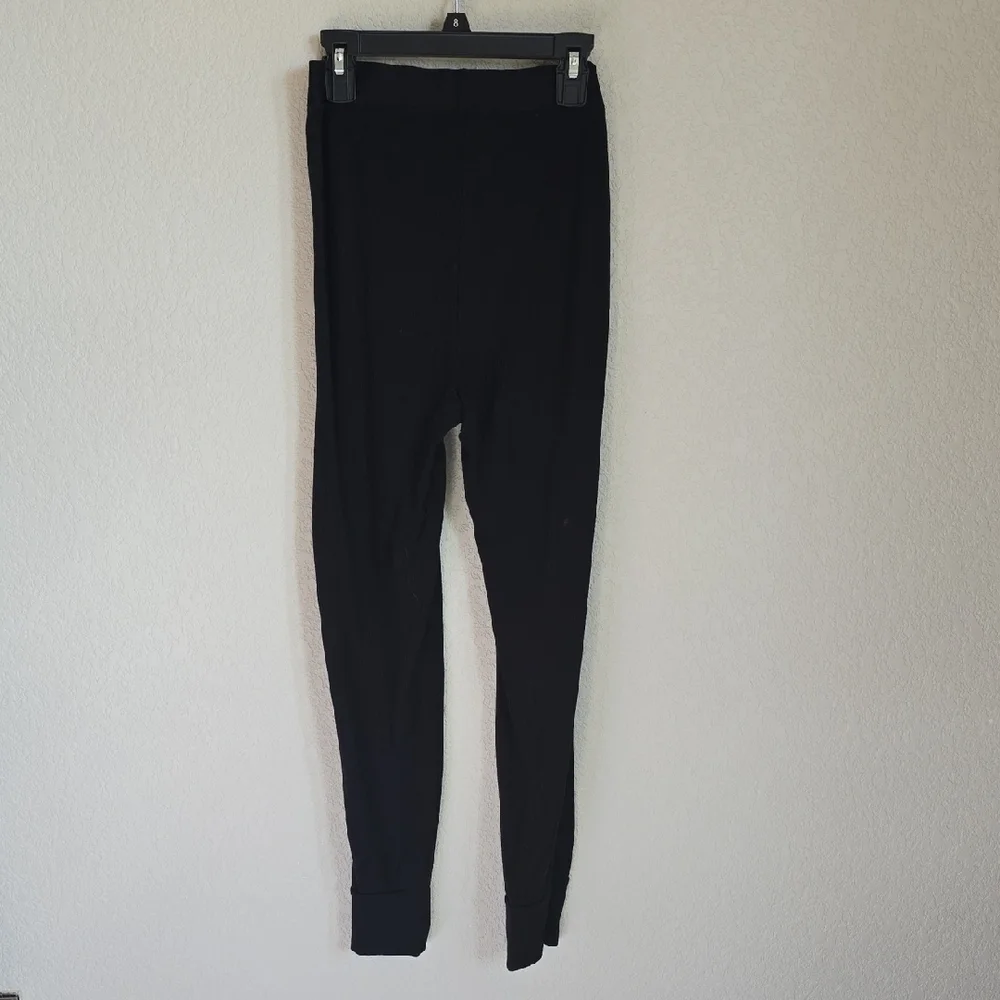 ​Stars Above Black Ribbed Joggers - Size Small - Beautifully Soft